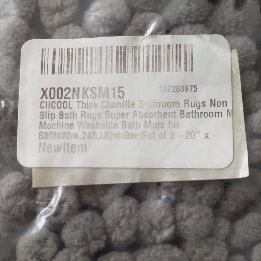 Thick Chenille Bathroom Rugs